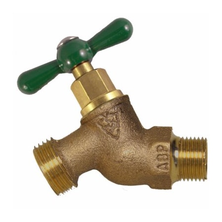 Arrowhead Brass 34MPT Straight Bibb 351LF